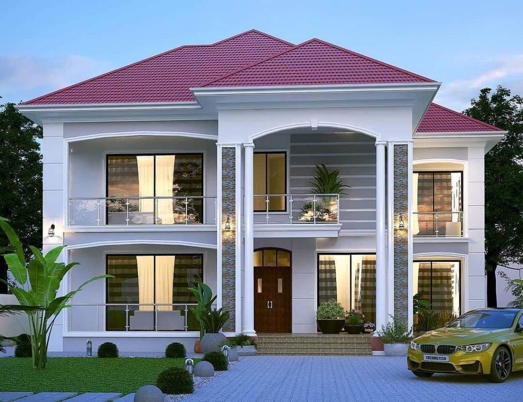 5br maisonette house designs in Kenya