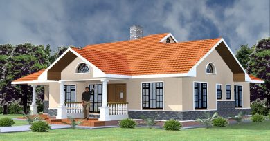 4br bungalow house designs in Kenya