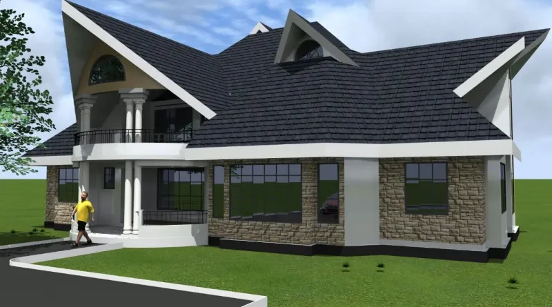 average cost of building a 4 bedroom house in Kenya