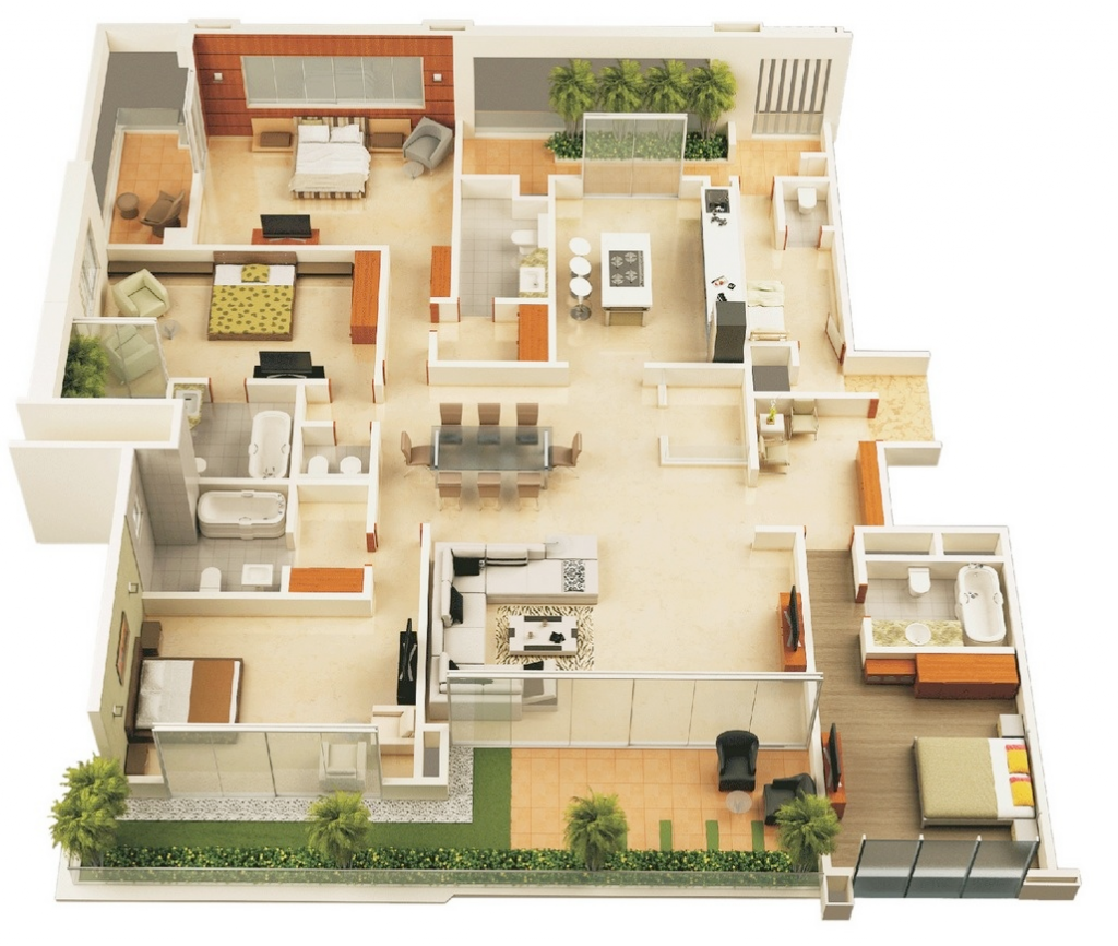 average cost to build a 3 bedroom house