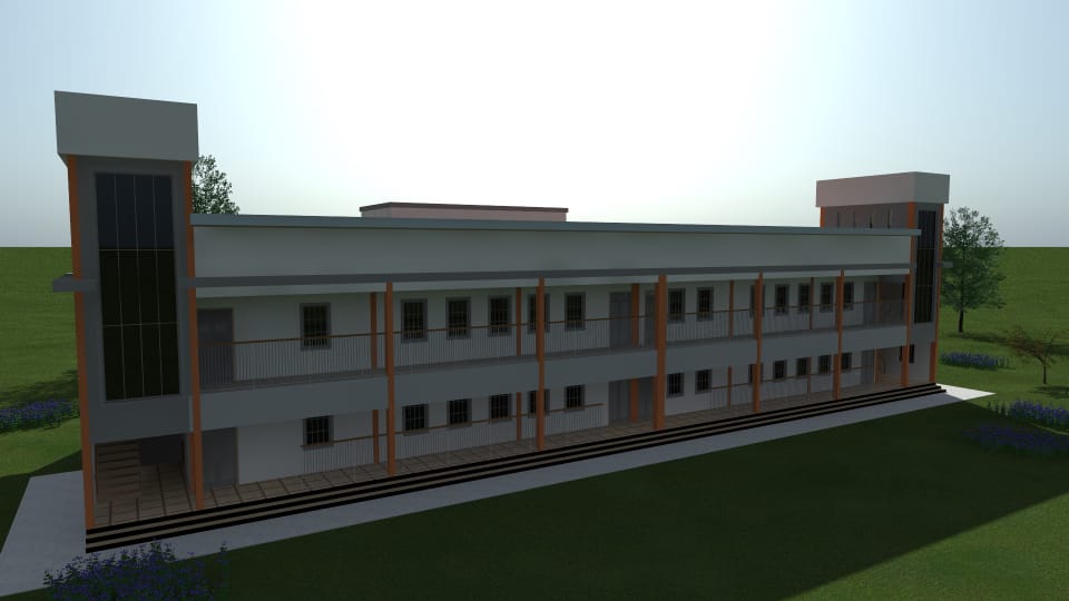 2-storey building construction in Kenya